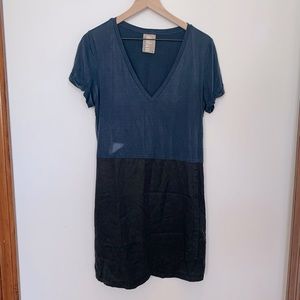 Anthro Dolan Horizon Colorblock shift dress M